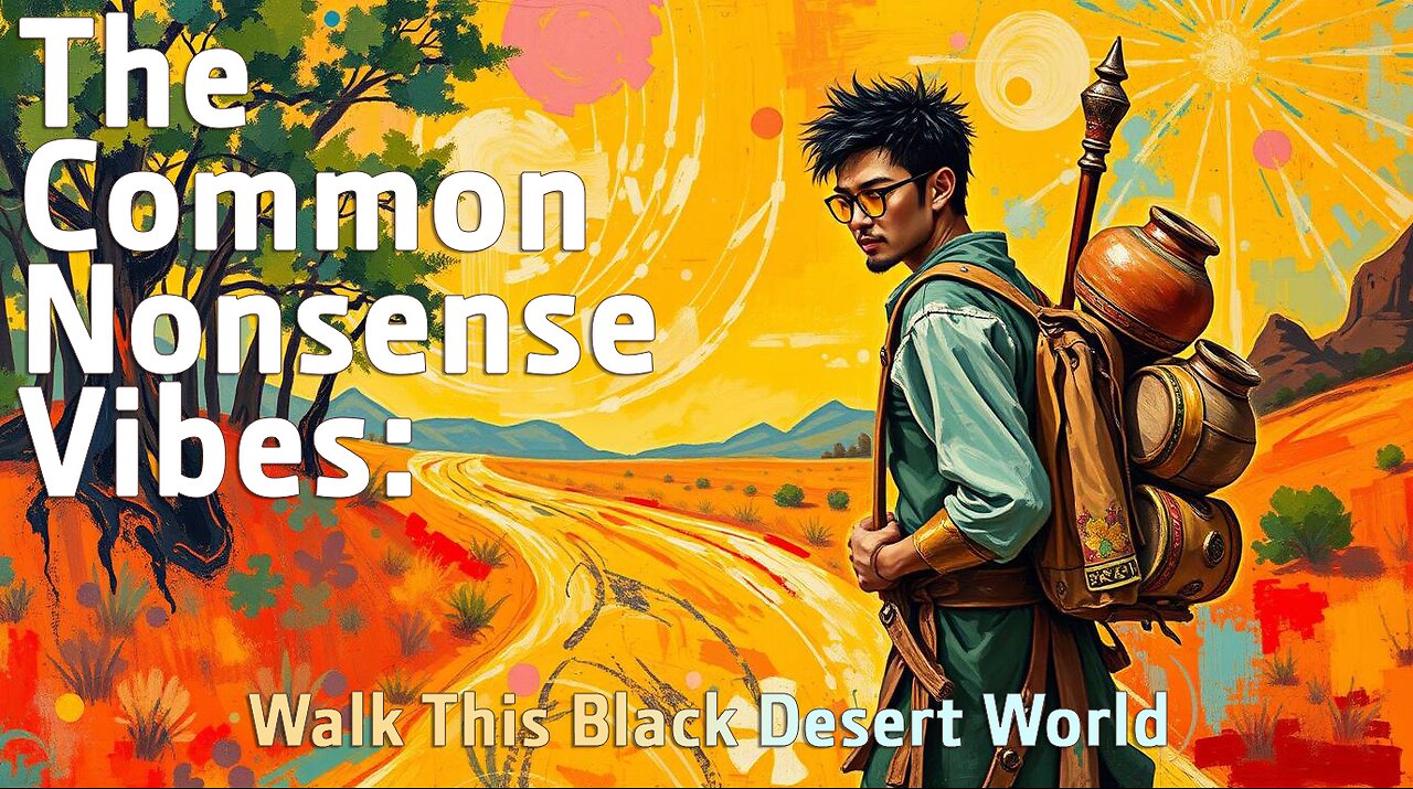 The Common Nonsense Vibes ~ Walk this Black Desert world