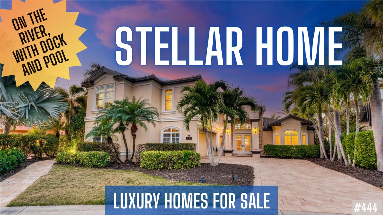 WATERFRONT HOME | POOL | Fort Myers Homes | LUXURY HOMES For Sale in Southwest Florida Real Estate