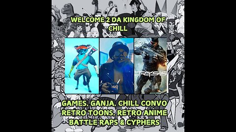 🤴🏾KINGDOM MENU: 🌳SESHYS 🎮L.A. STREET RACES & 🎮CYBER SOILDER VIBES ON DECK