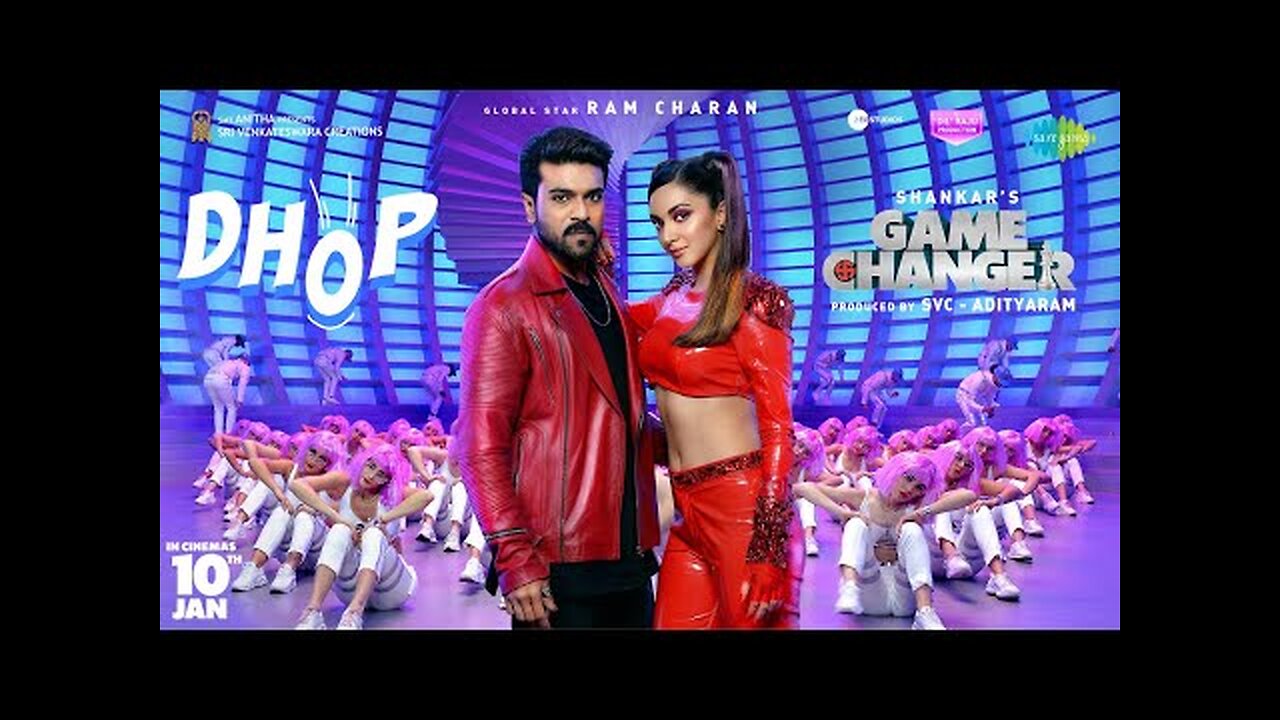 Dhop - Lyrical | Game Changer | Ram Charan, Kiara Advani | Thaman S | Shankar