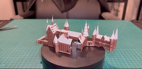 Metal Earth Hogwarts in Snow Part 1