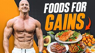 Top 8 Muscle Building Foods! (Not All Protein)