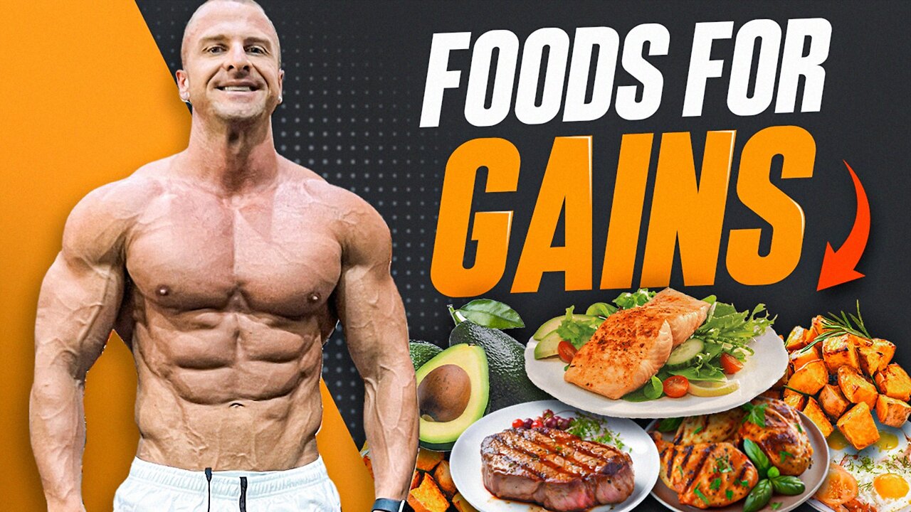 Top 8 Muscle Building Foods! (Not All Protein)