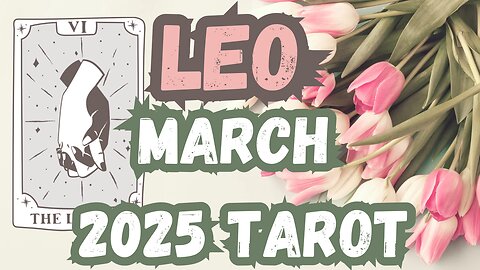 Leo ♌️- Trust in real allies! March 2025 Evolutionary tarot reading #leo #tarot #tarotary #march