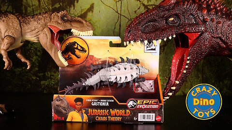 Jurassic World Chaos Theory Strike Attack Gastonia Unboxed 2025 T-Rex eats Baby Dinosaur