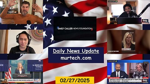 Daily Caller: Aid Hearing, Doug In Exile: DOGE, Devory Darkins: Democrats, Vince Dao: Scandal | EP1486