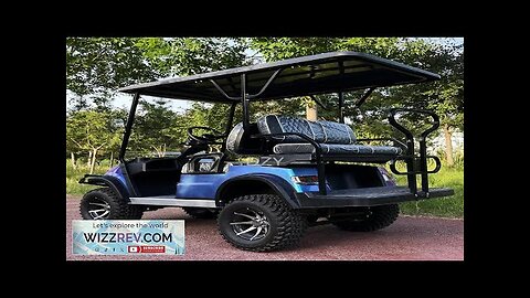 2024 Factory Direct Sales Powerful 4+2 Golf Car Off Road Beach New Review