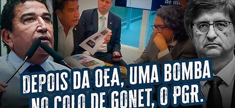 Depois da OEA, uma bomba no colo de Gonet, o PGR.