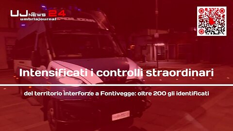 Intensificati i controlli straordinari del territorio interforze a Fontivegge