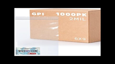 Clear Plastic Reclosable Zip Bags- Bulk GPI Case of 1000 6" X Review