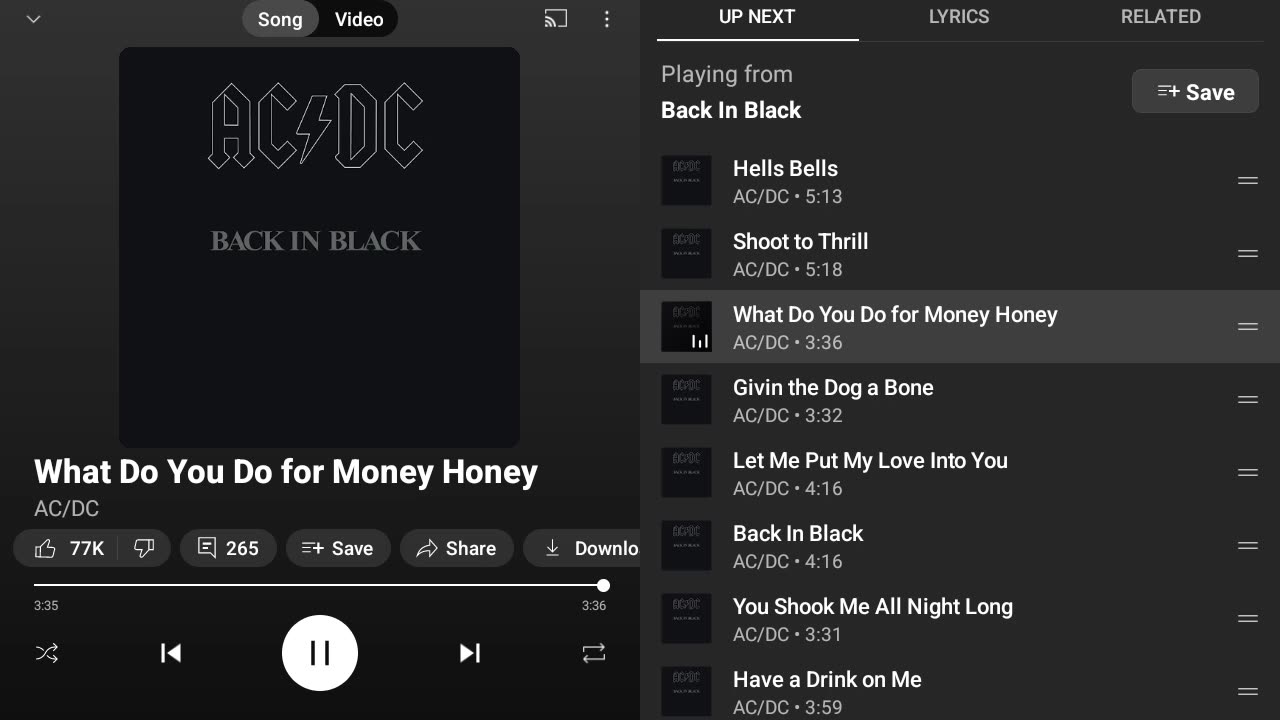 AC/DC (Back in Black) Full Album