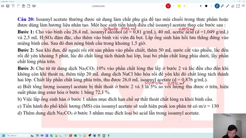 "VIDEO CHỮA ĐỀ CHUYÊN PHAN BỘI CHÂU NGHỆ AN LẦN 1 "