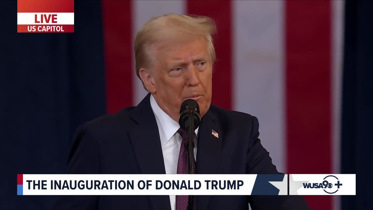 President Donald Trump on DEI