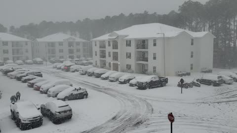 First Snow in Gulf Coast