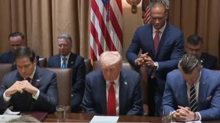 TRUMP CABINET Mtg. PRAYER, "IN JESUS NAME!"