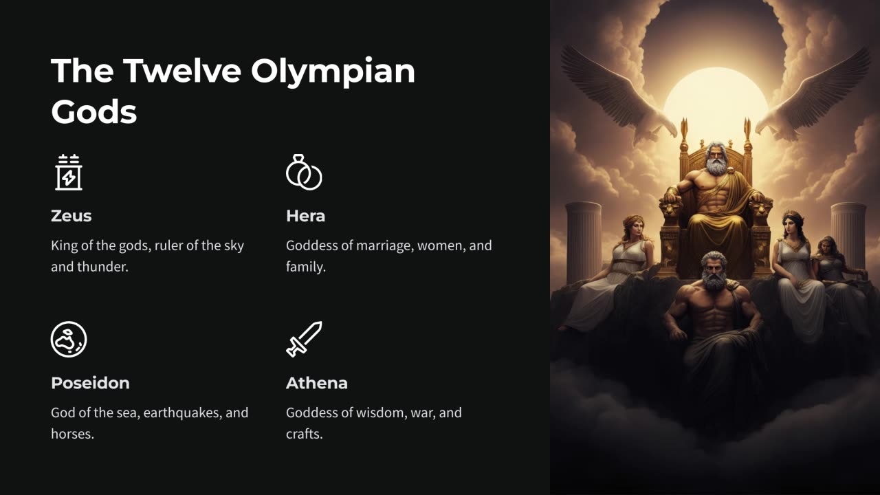 The Twelve Olympian Gods