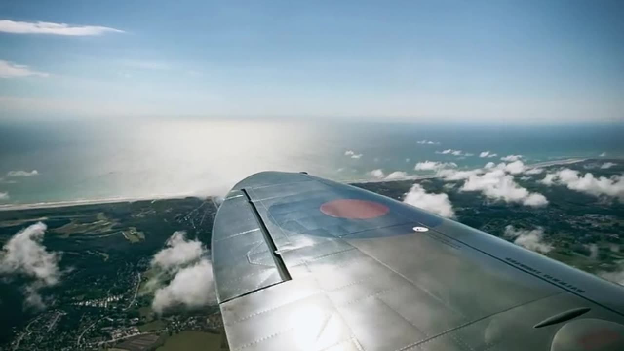 From heroic wing Spitfire