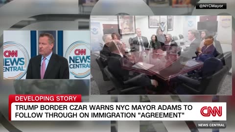 De Blasio, the man who single-handedly turned NYC into a disaster zone, is now giving advice on cnn.