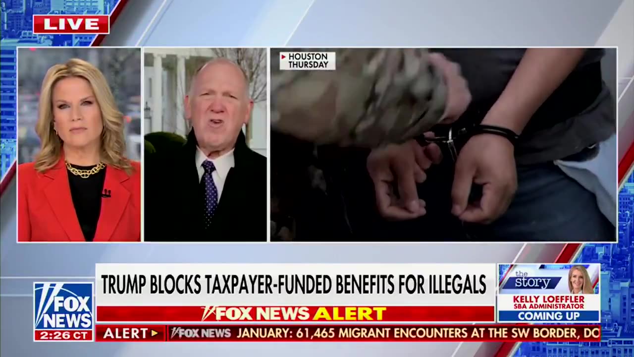 Tom Homan: "These billions of dollars we're going to save, that illegal aliens shouldn't be getting"