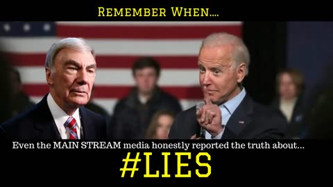 Sam Donaldson Catches Biden's Lies