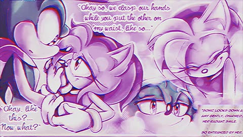 sonamy comic, love in other dimmension part 1