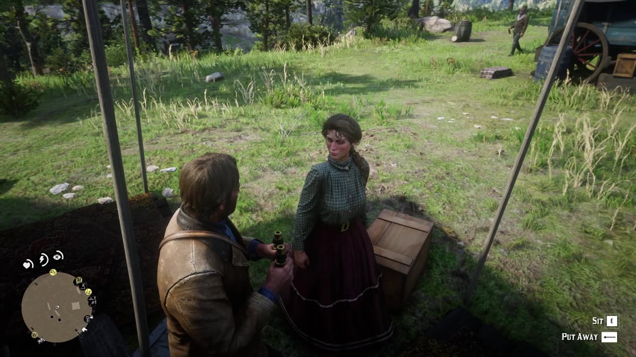 When Arthur Morgan tries to read Mary Beth's book