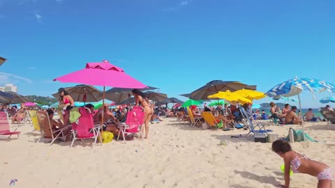 That's why LEBLON BEACH is the most desired beach in the world — Beach Walk — Rio de Janeiro, Brazil