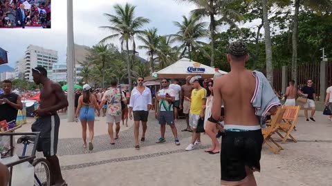 That's why LEBLON BEACH is the most desired beach in the world — Beach Walk — Rio de Janeiro, Brazil