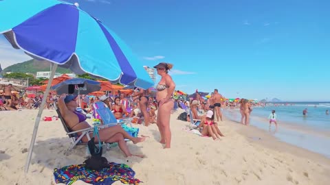 LIVE: Barra Beach 🇧🇷 Brazil — Rio de Janeiro, Barra da Tijuca — Summer 2025