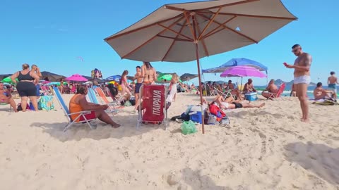 LIVE: Barra Beach 🇧🇷 Brazil — Rio de Janeiro, Barra da Tijuca — Summer 2025