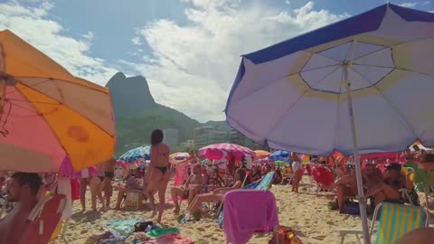 LIVE: Barra Beach 🇧🇷 Brazil — Rio de Janeiro, Barra da Tijuca — Summer 2025