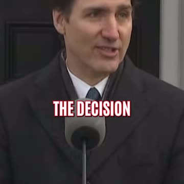 Trudeau Announces Resignation As Canada's Prime Minister