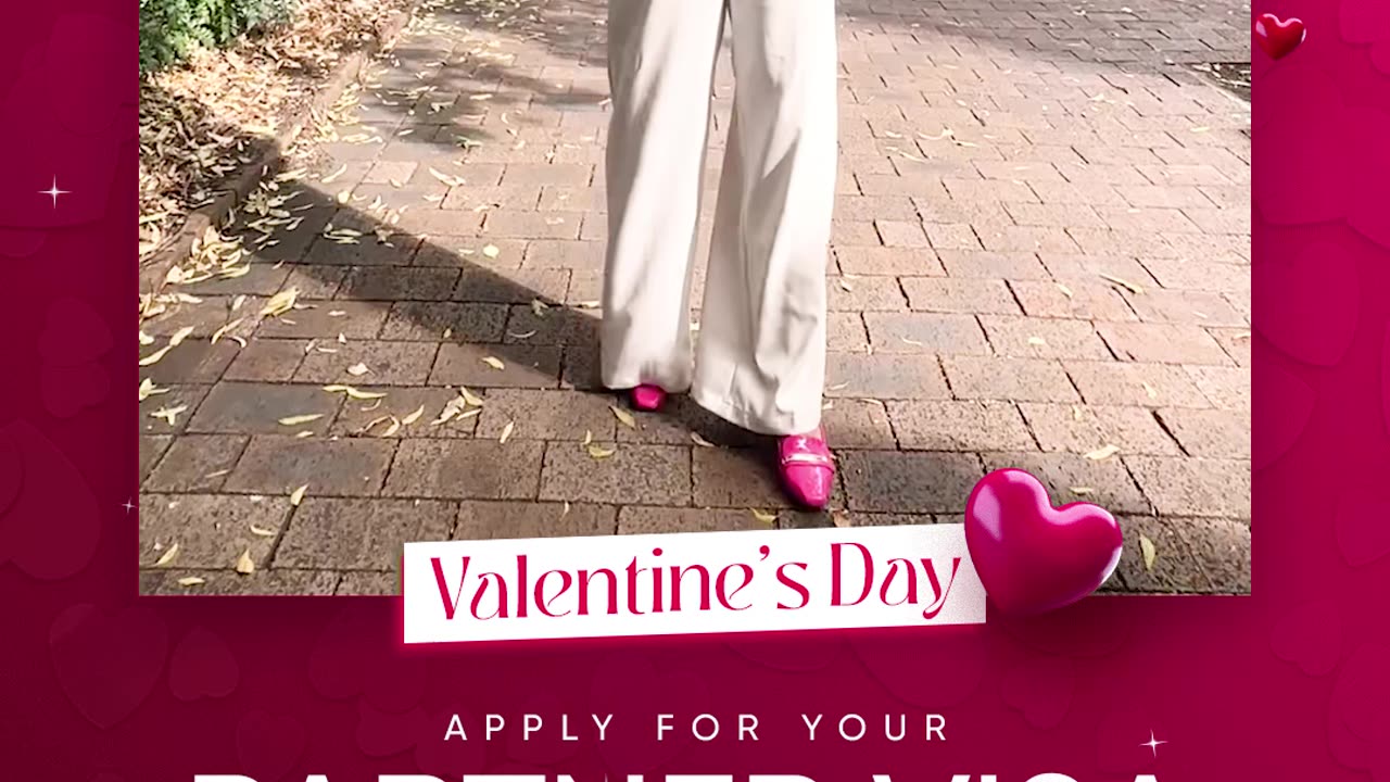 On this Valentine's Day apply for your Partner Visa with AUM Global Migration