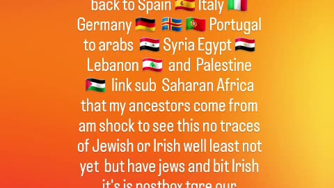 Just found out family dna ancestry tracess back to arbs woah 😳 that crazy but exiting same way 03/5/25