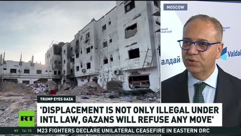 'Displacement isn't only illegal under intl law, Gazans will refuse any move' – Zaid Eyedat