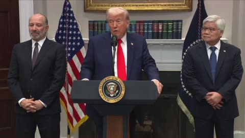 President Trump Speaks to Press About Tariffs, Fairness and More