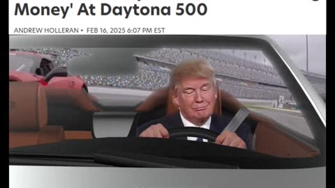 Haha! Trump Wastes Money at Daytona! #Shorts #trump