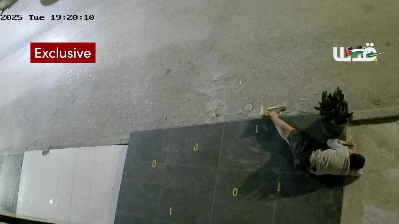 EXCLUSIVE | CCTV footage captures an Israeli sniper shooting a Palestinian child in the