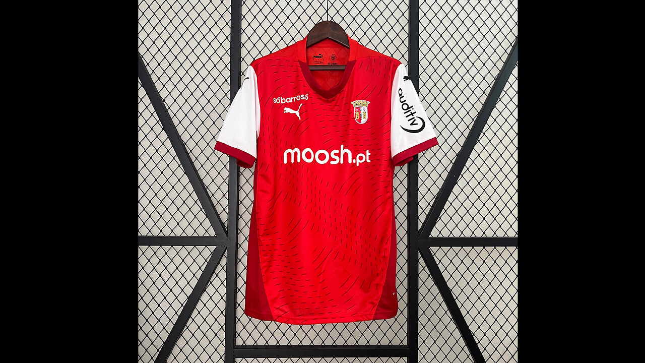 👉🏻⚽️2024/25 Braga Home Adult Kit