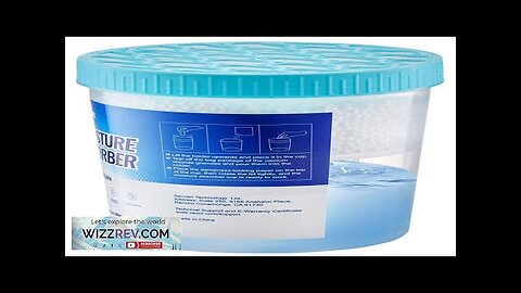 Moisture Absorber Bucket 2 Pack 16.2 oz with Visible Effect Fragrance Free Review