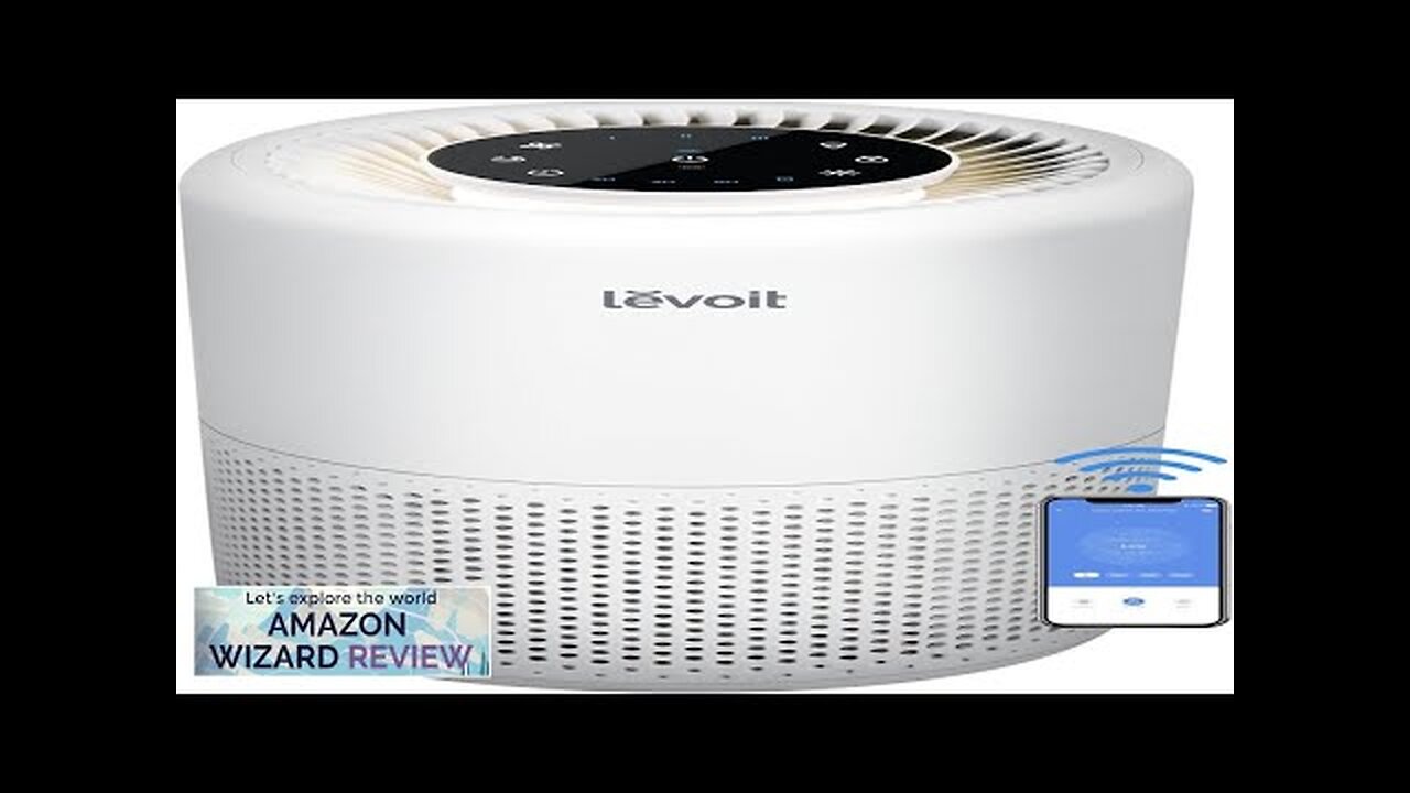 LEVOIT Air Purifier for Home Bedroom Smart WiFi Alexa Control Covers Review