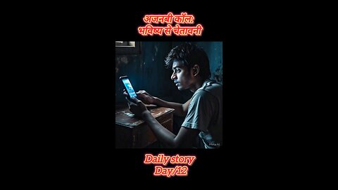 अजनबी कॉल: भविष्य से चेतावनी #shorts #Horror #Thriller #ShortStory