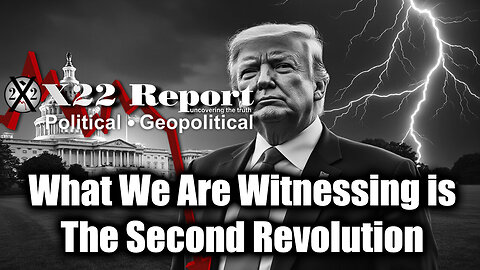 New X22 Report Feb 15 - What We Are Witnessing Is The Second Revolution