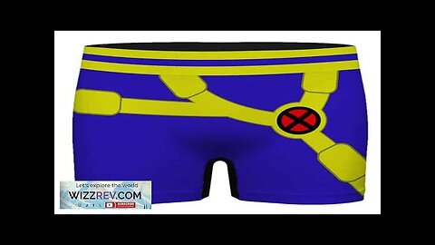 X-Men Cyclops Uniform Style Awesome Men’s Underwear Review