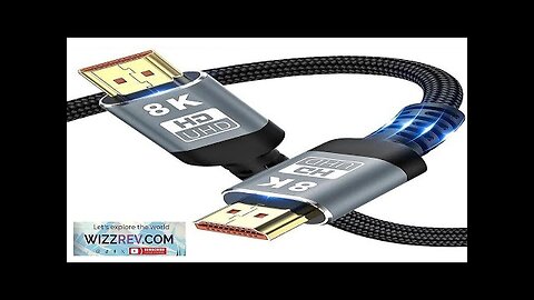 8K HDMI-compatible Cable 2.1 48Gbps High Speed 2.1 HD Video Cable Braided Review