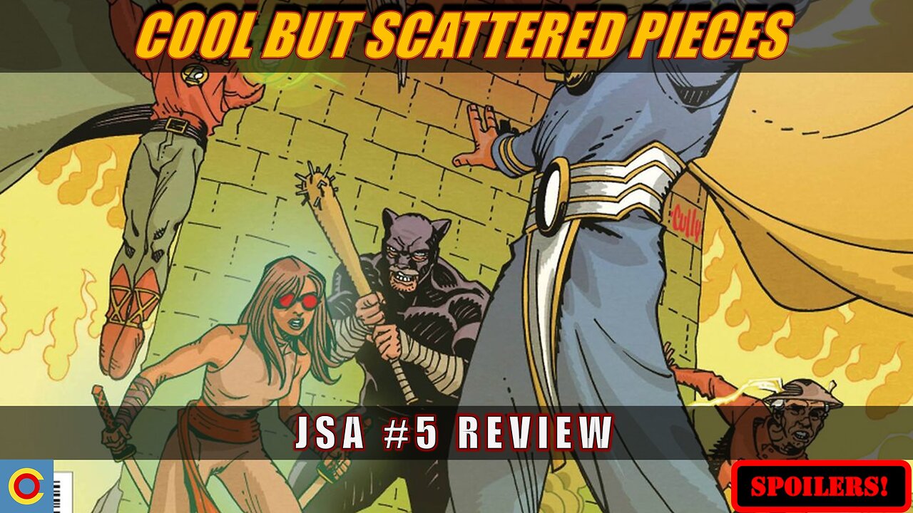 The Team Tackles Threats On Many, Many Fronts In JSA #5