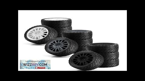 4Pcs Racing Tires Wheels for 1:10 Kyosho Tamiya RC Cars Parts Review