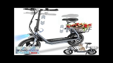 Caroma Peak 1200W Electric Scooters for Adults 14" Tire 500Wh Battery 30Miles Review