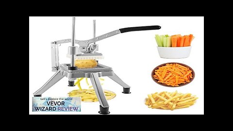 VEVOR Commercial Vegetable Fruit Chopper 1/2″ Blade Heavy Duty Professional Food Dicer Review