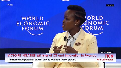 Victoire Ingabire Umuhoza - Transformative potential of AI in driving Rwanda’s GDP growth. WEF 2025